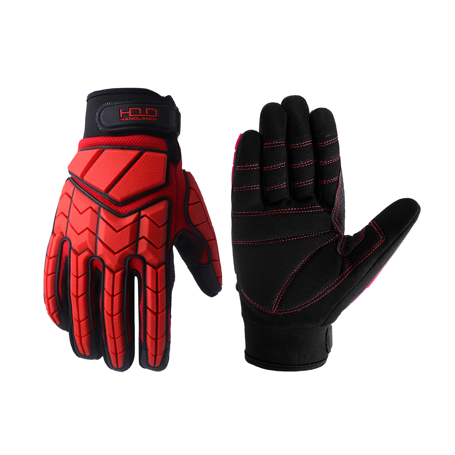 Work Glove Impact - HANDLANDY Anti Vibration Work Gloves with