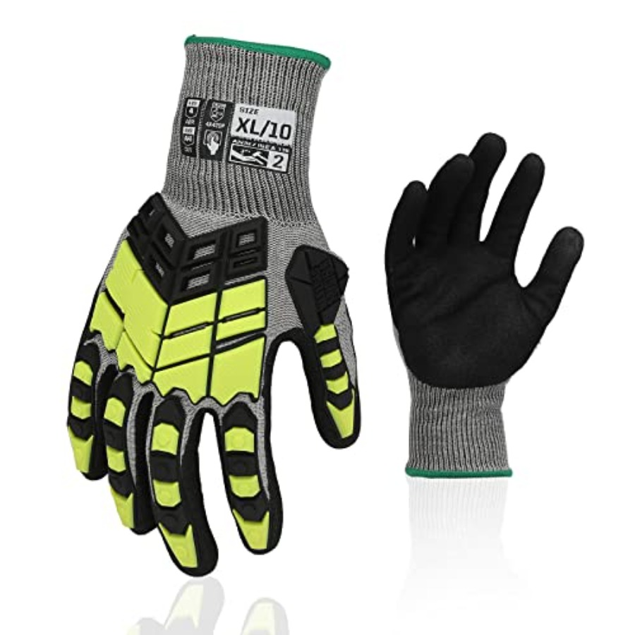 Work Glove Impact - Safety Work Gloves, Impact Gloves for