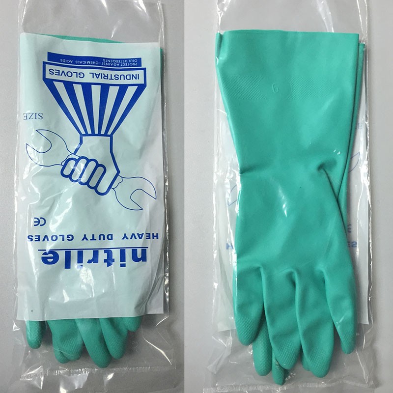 8Pieces/4 Pairs Oil-proof Long - Nitrile Mechanic Glove avis et prix