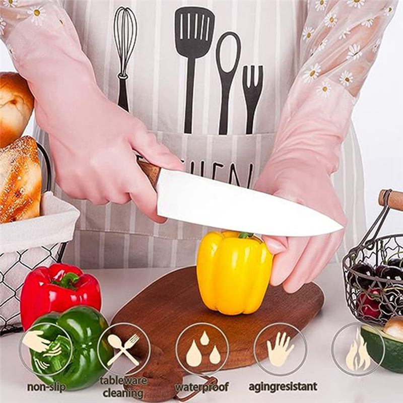 Dishwashing Cleaning Gloves 3  - Rubber Glove Cleaning avis et prix