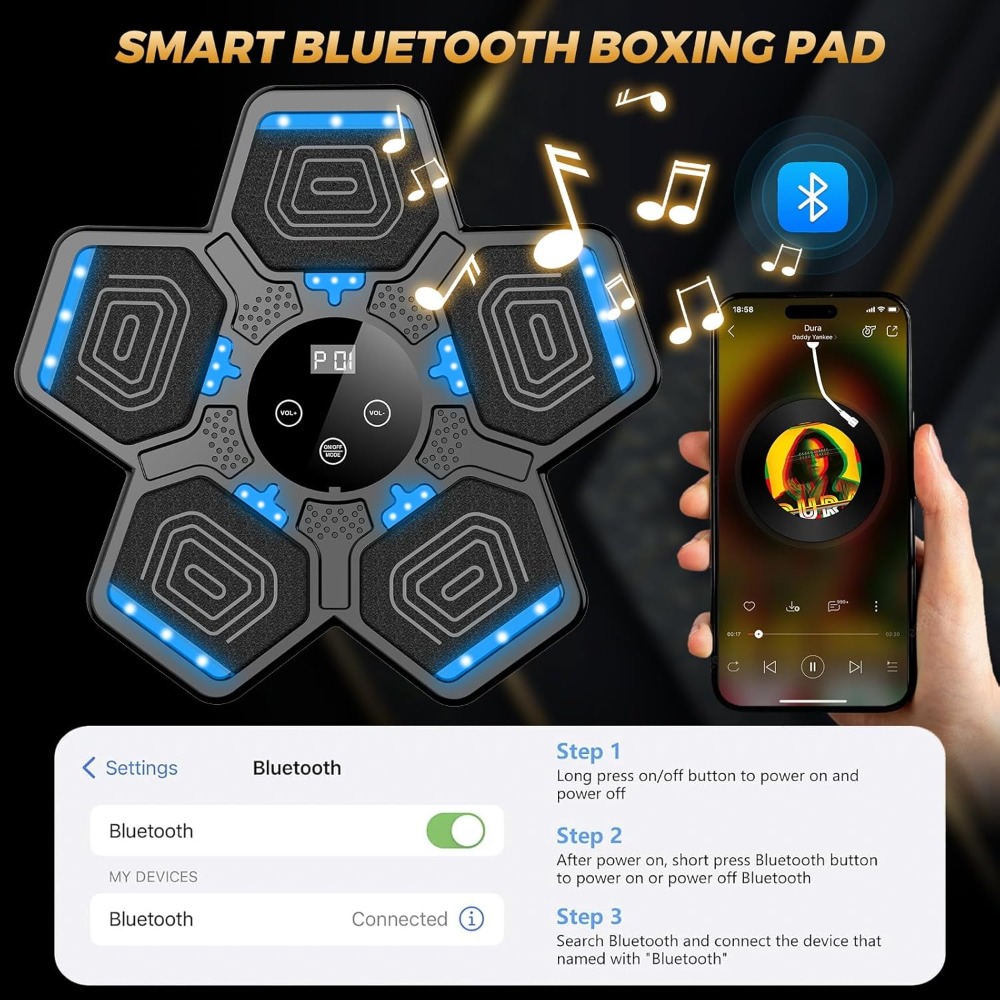 Music Boxing Machine for Adult - Workout Glove Gym avis et prix