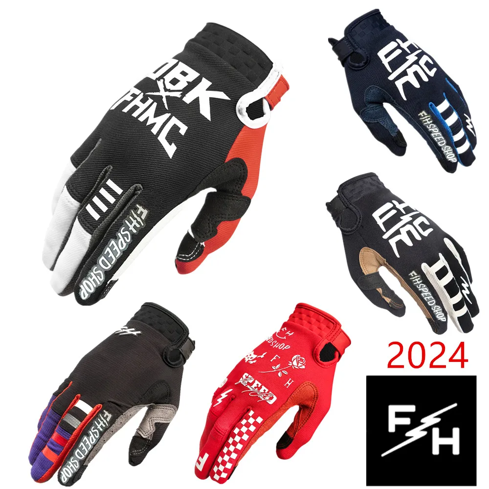 2024 FH MX Gloves Red Motocros - Cycling Glove Padded avis et prix