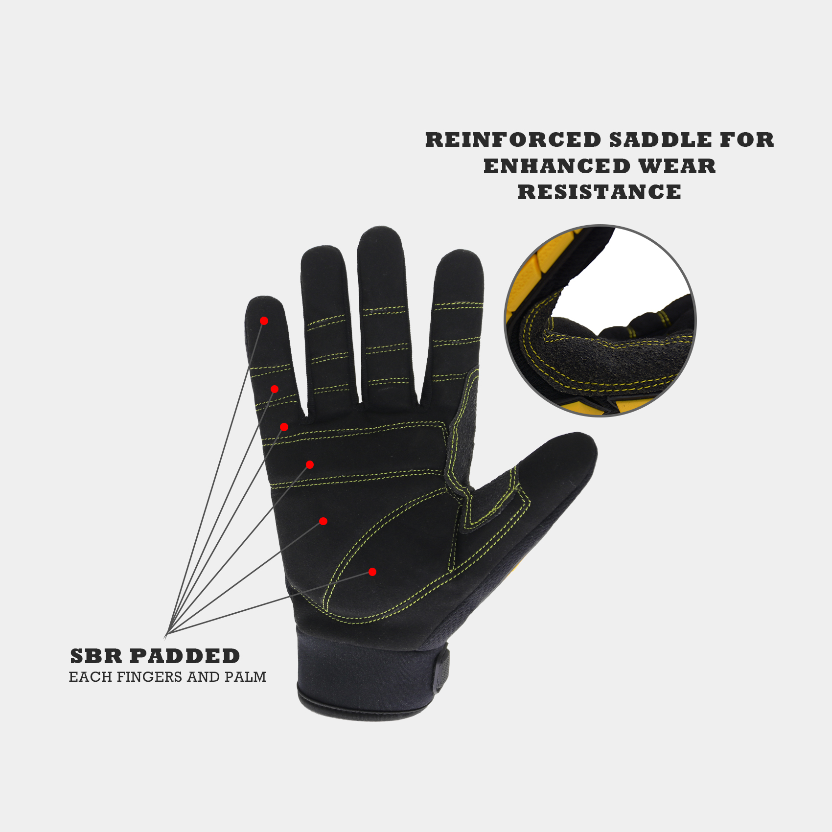 HANDLANDY Anti-Vibration Glove - Work Glove Impact avis et prix