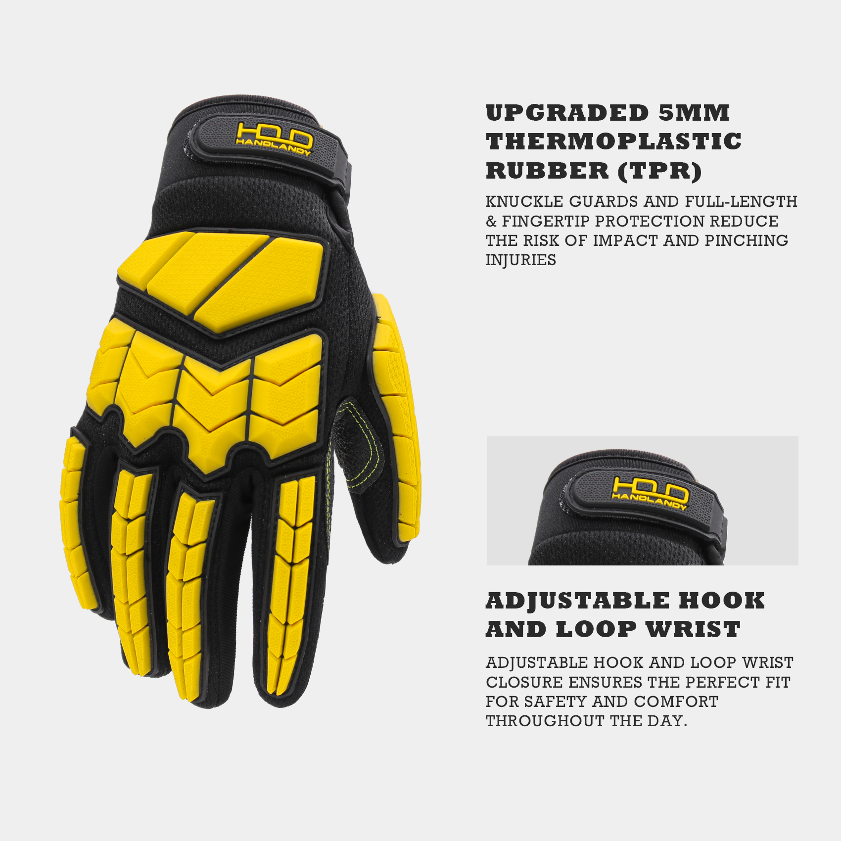 HANDLANDY Anti-Vibration Glove - Work Glove Impact avis et prix