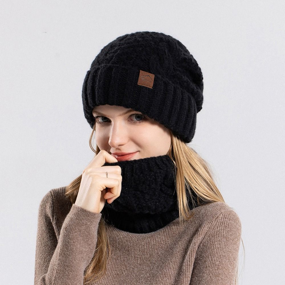 Soft Winter Beanie Hat Scarf S - Wool Glove Lined avis et prix
