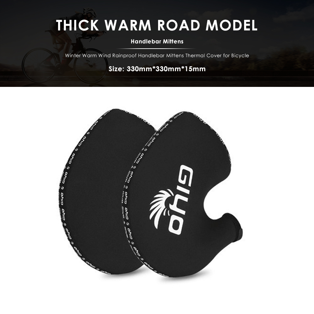 Bicycle Handlebar Gloves Windp - Winter Glove Insulated avis et prix