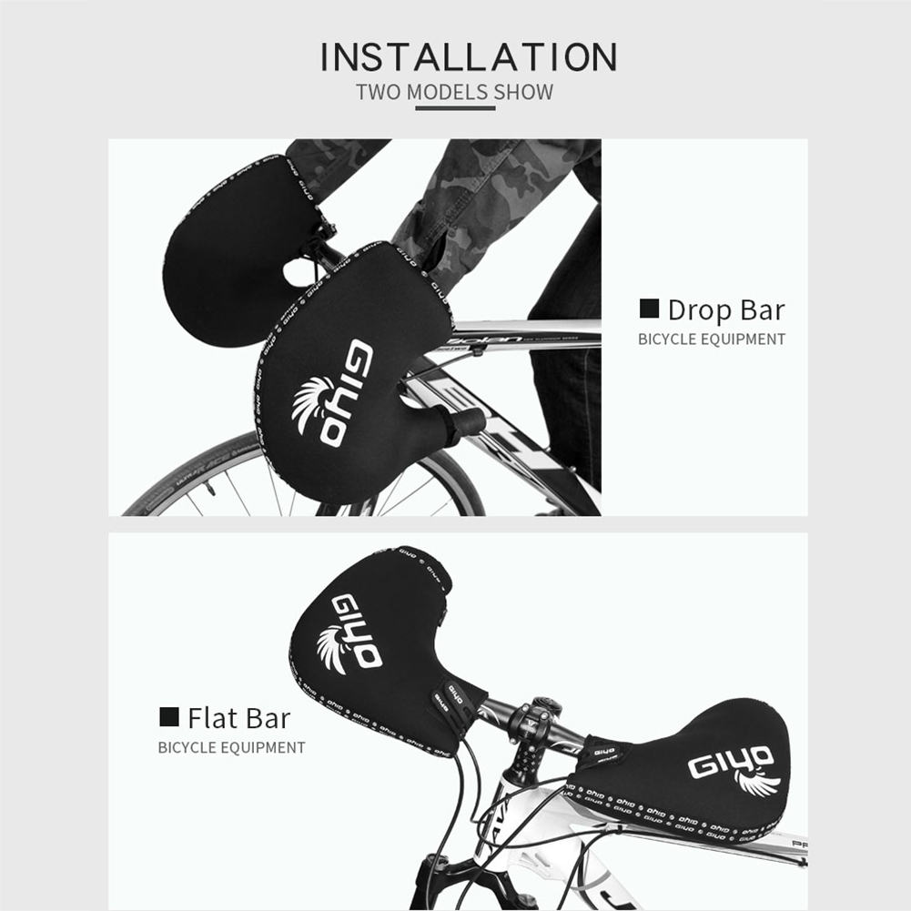 Bicycle Handlebar Gloves Windp - Winter Glove Insulated avis et prix