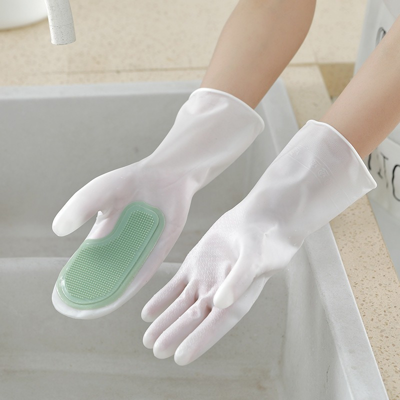 2Pcs Durable Lead-Free Latex D - Rubber Glove Cleaning avis et prix