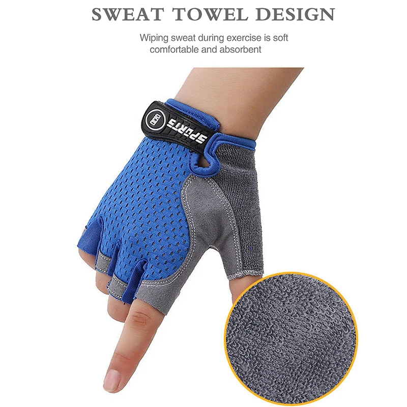 Kids Half Finger Sports Cyclin - Cycling Glove Padded avis et prix