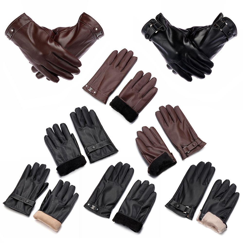 Men's Fleece Thermal Leather G - Leather Driving Glove avis et prix