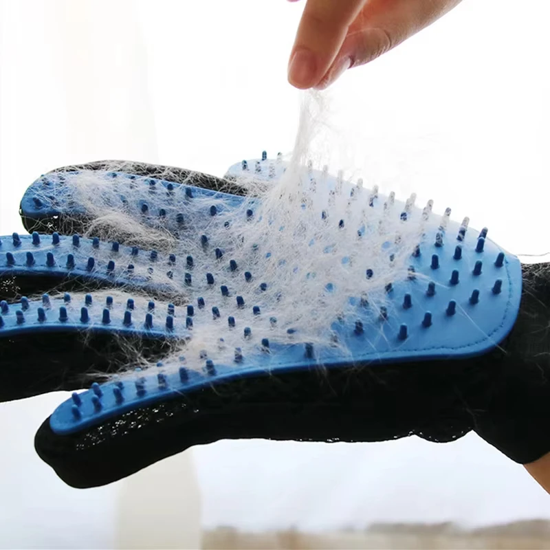 Pet Glove Cat Grooming Glove C - Rubber Glove Cleaning avis et prix
