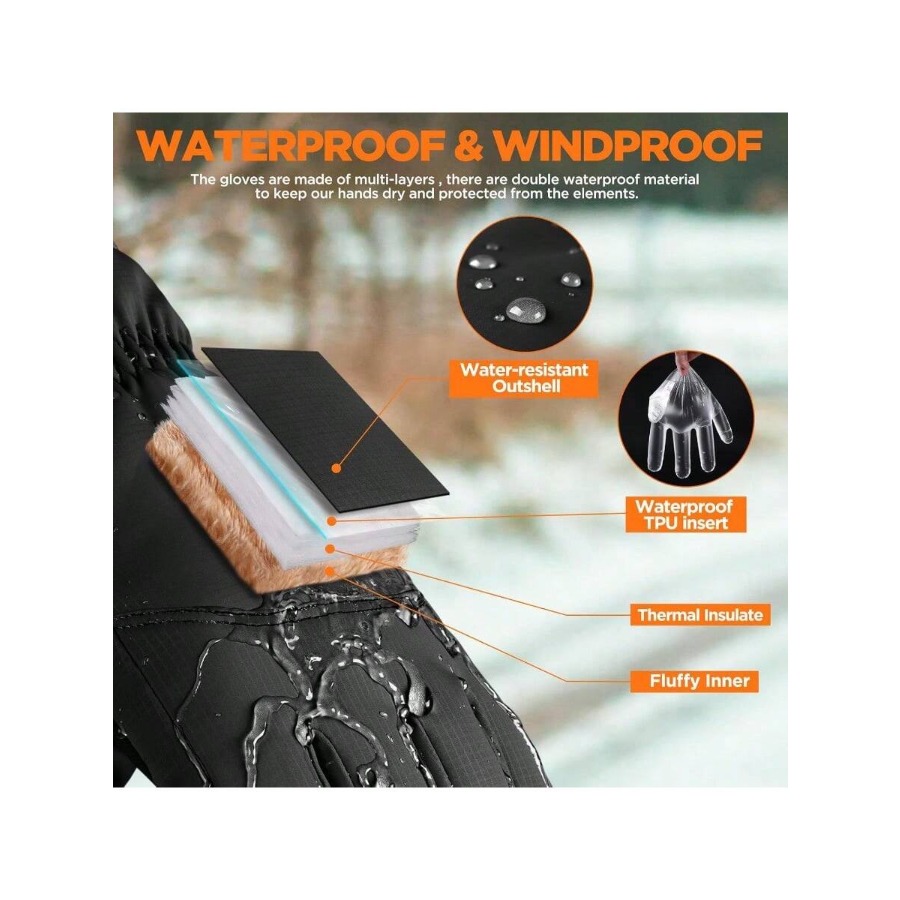 Winter Waterproof Ski Snow War - Ski Glove Waterproof avis et prix