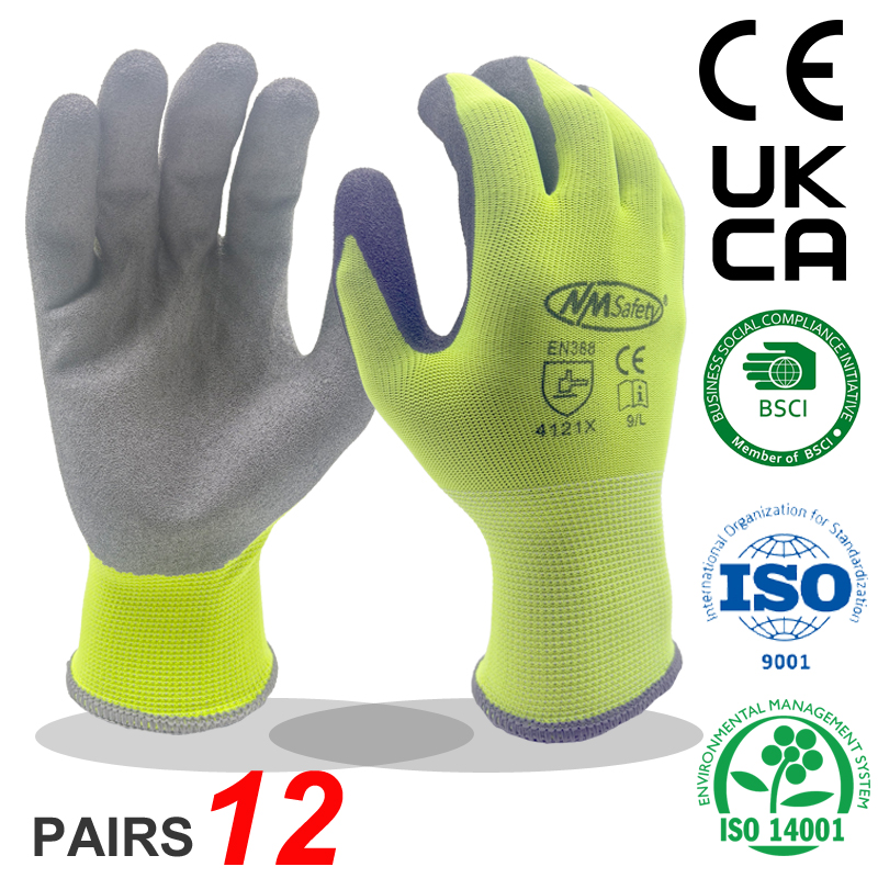 24Pieces/12 Pairs Garden Worki - Nitrile Mechanic Glove avis et prix