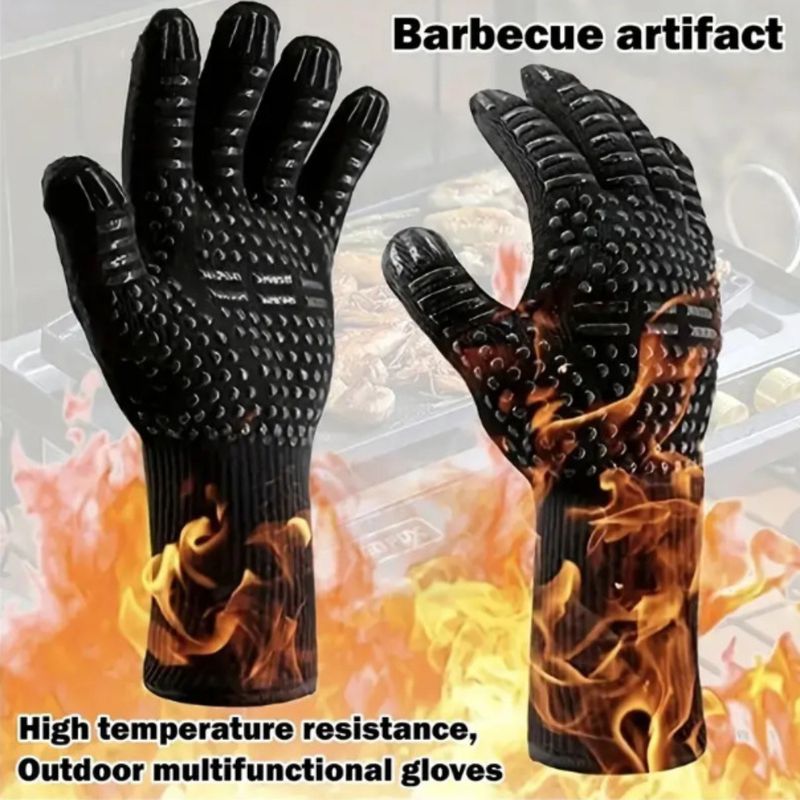Heat Resistant BBQ Gloves Set  - Heat Resistant Glove avis et prix