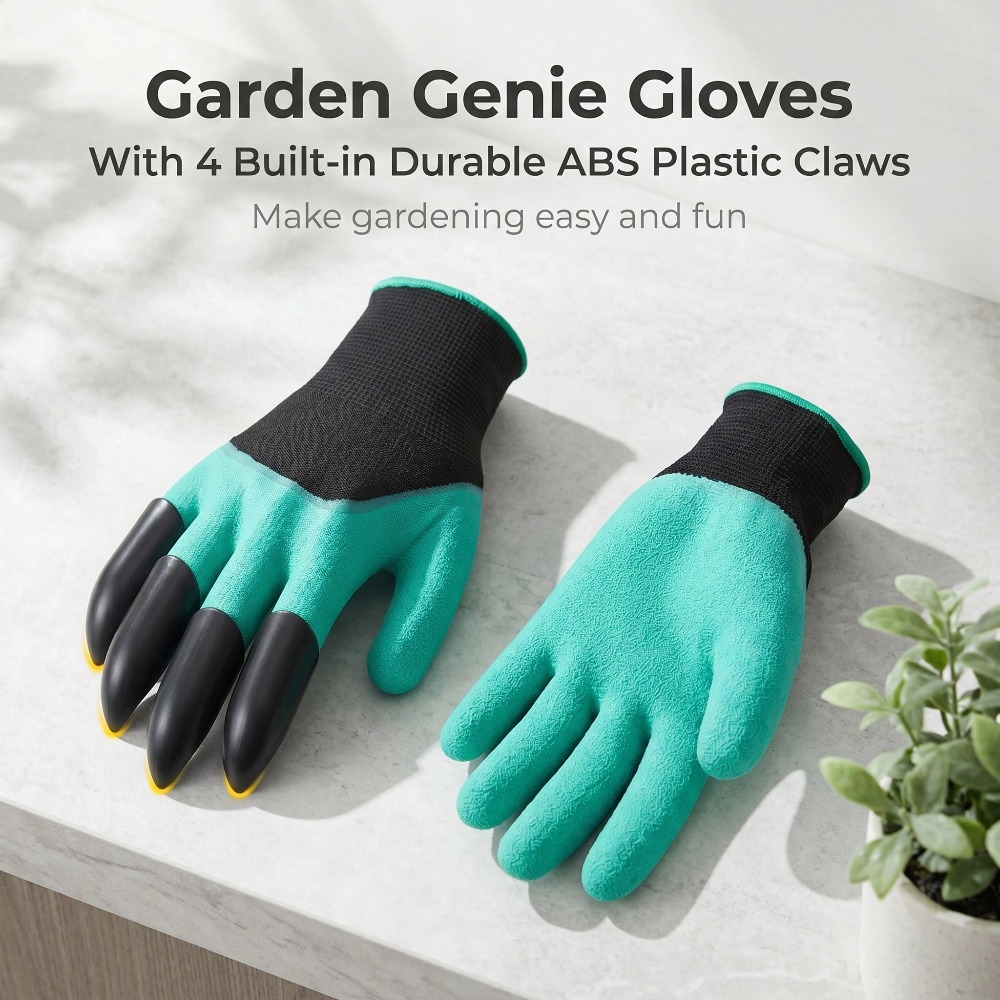 1pair Garden Genie Gloves With - Gardening Glove Waterproof avis et prix