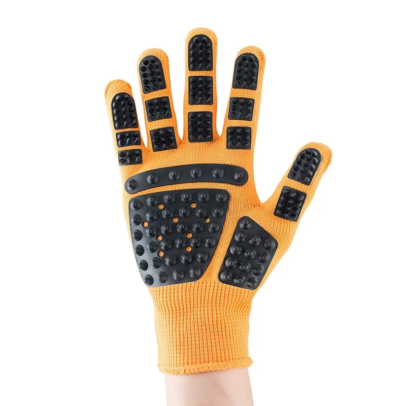 1PC Pet Hair Grooming Gloves C - Rubber Glove Cleaning avis et prix