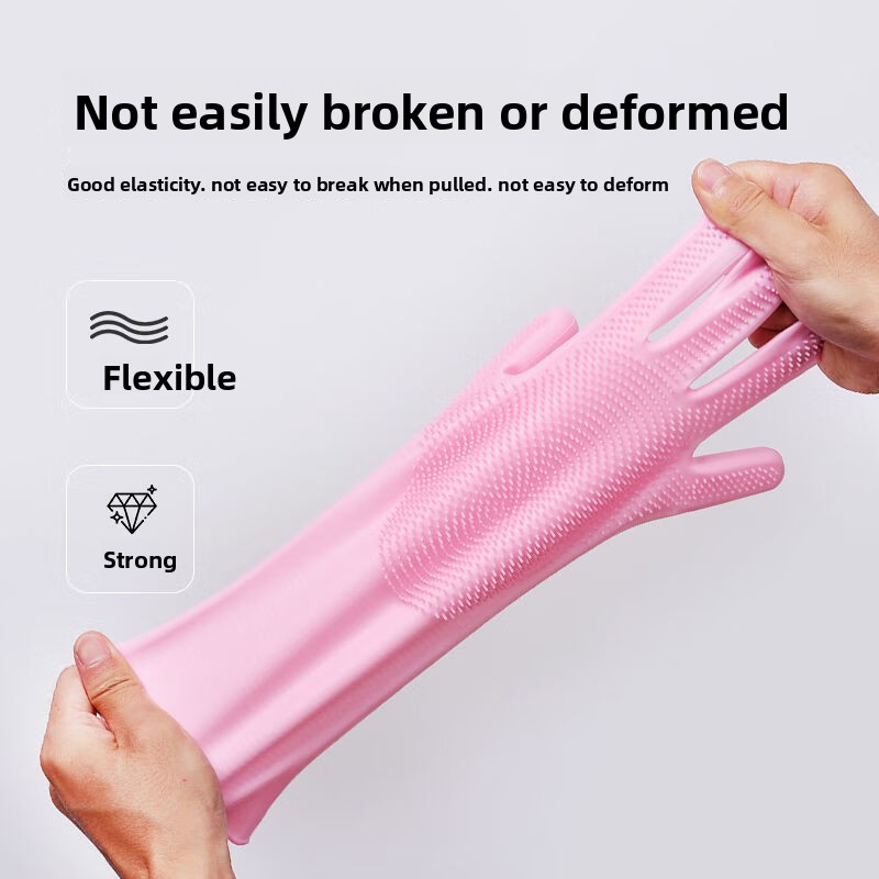 Silicone dishwashing gloves, m - Dish Glove Rubber avis et prix