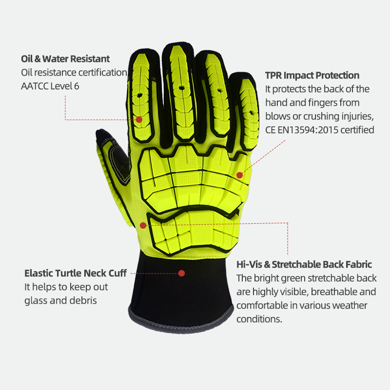 XYEHS ANSI CUT A5 Rescue Extri - Work Glove Impact avis et prix