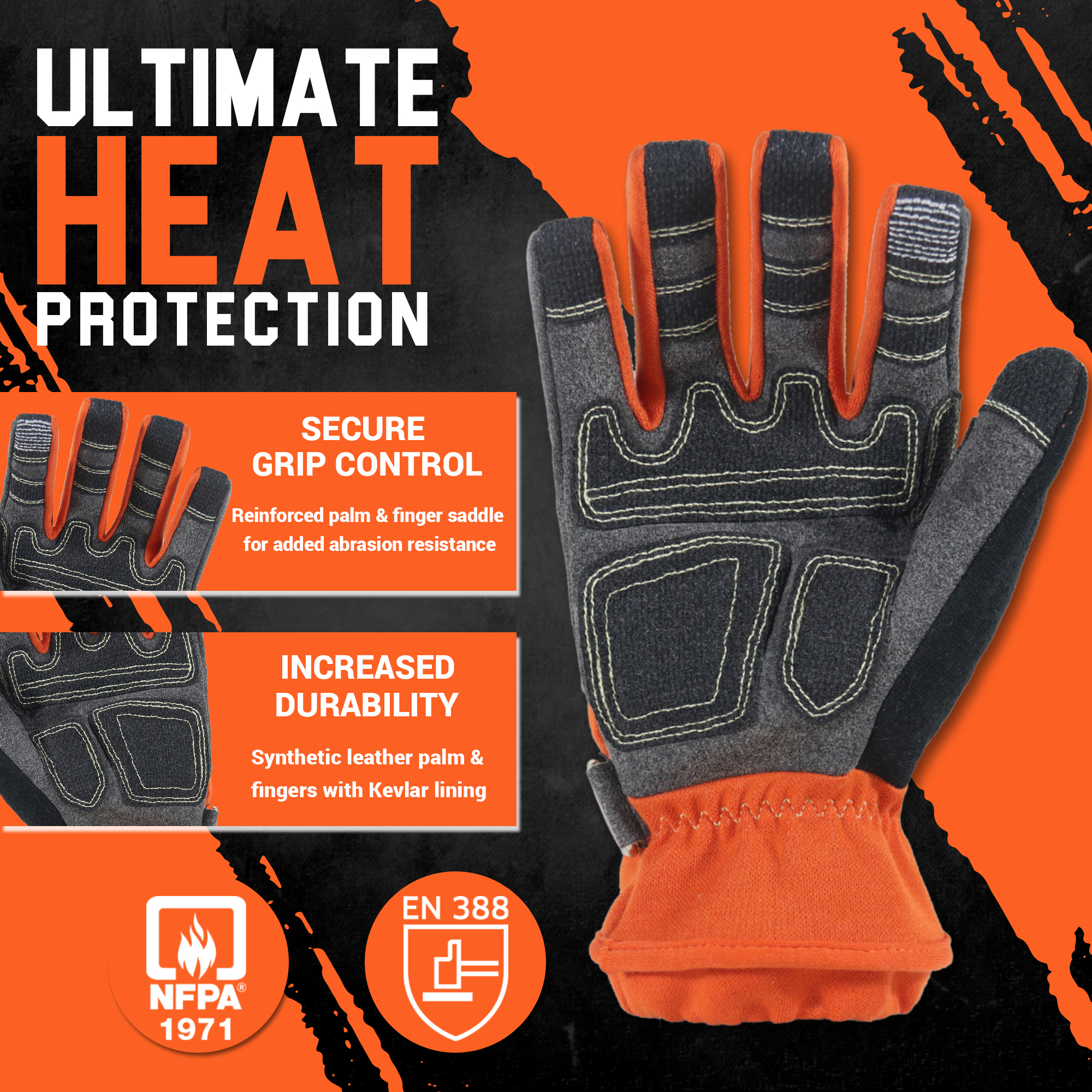 HANDLANDY fireproofing synthet - Work Glove Impact avis et prix