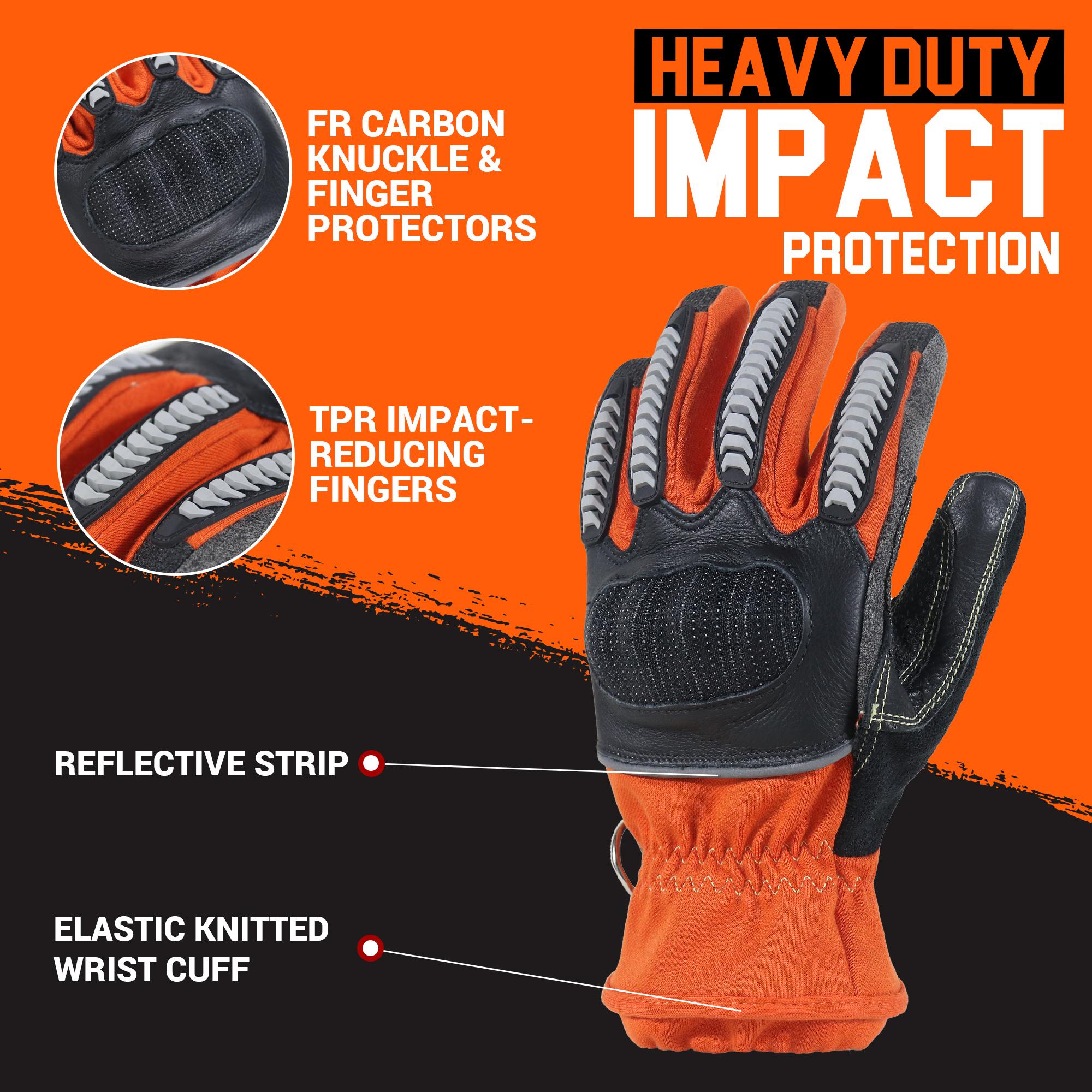 HANDLANDY fireproofing synthet - Work Glove Impact avis et prix