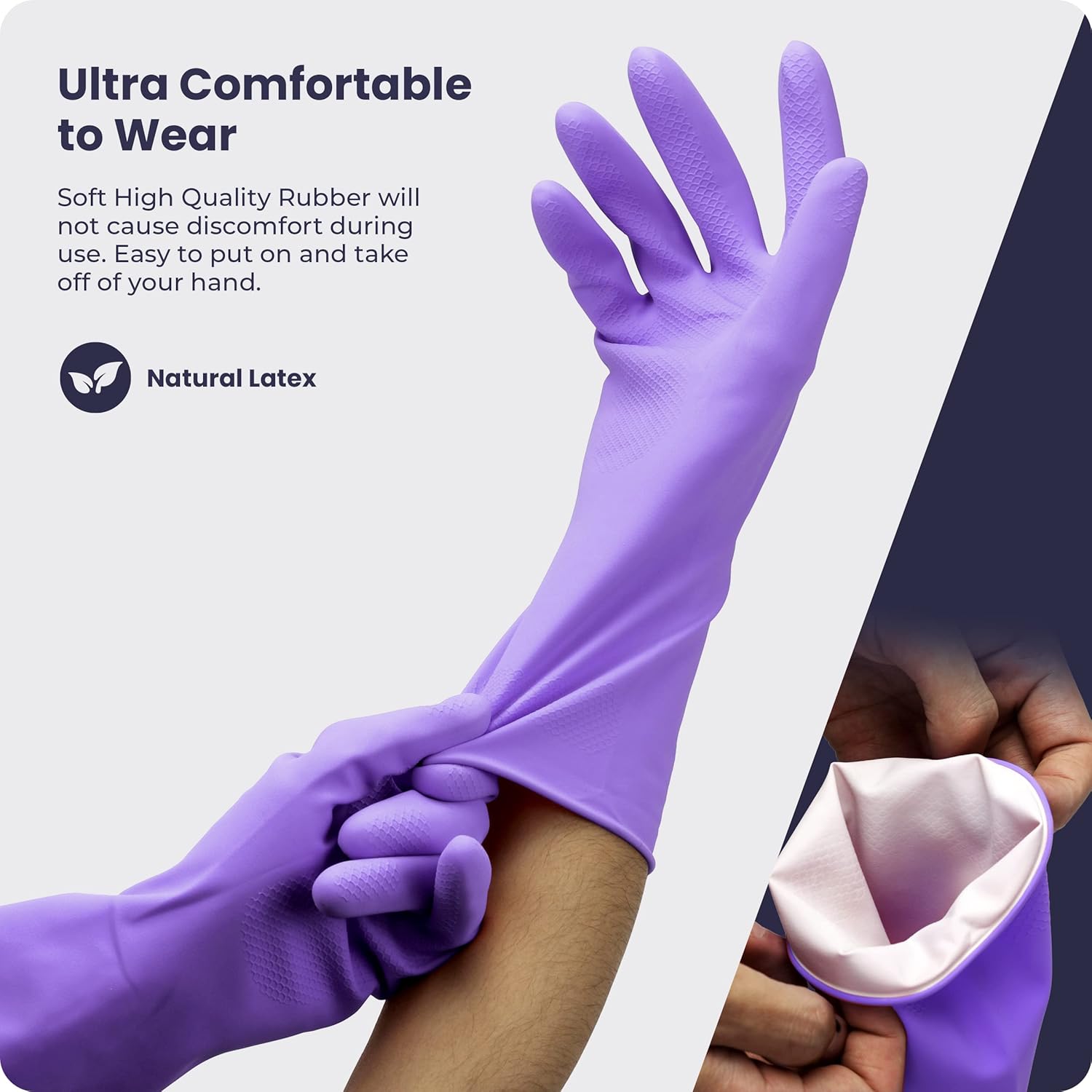 3/6/12/60 Pairs Dishwashing Gl - Rubber Glove Cleaning avis et prix