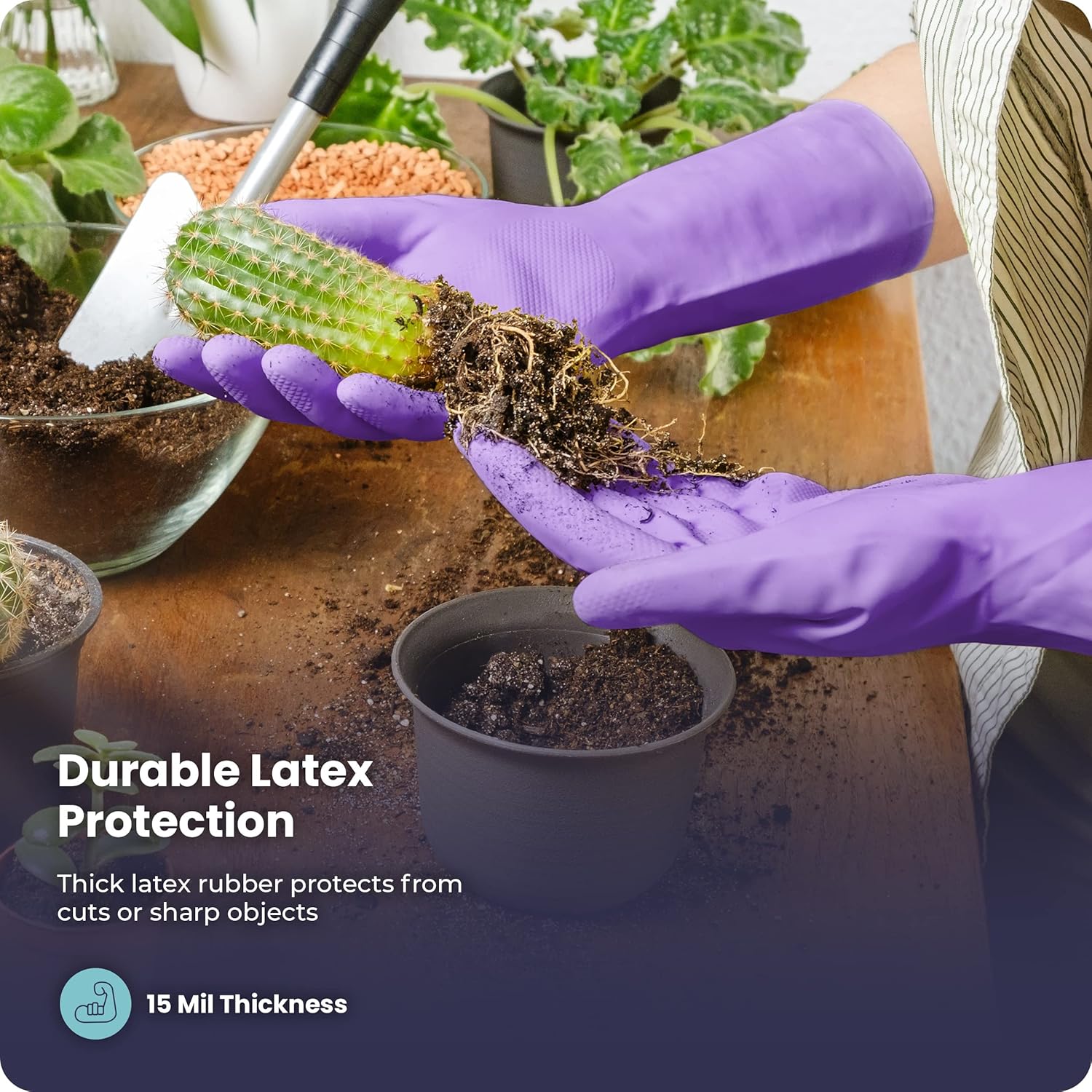 3/6/12/60 Pairs Dishwashing Gl - Rubber Glove Cleaning avis et prix