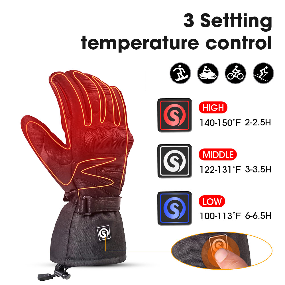 Snow Deer Winter Electric Heat - Heat Resistant Glove avis et prix