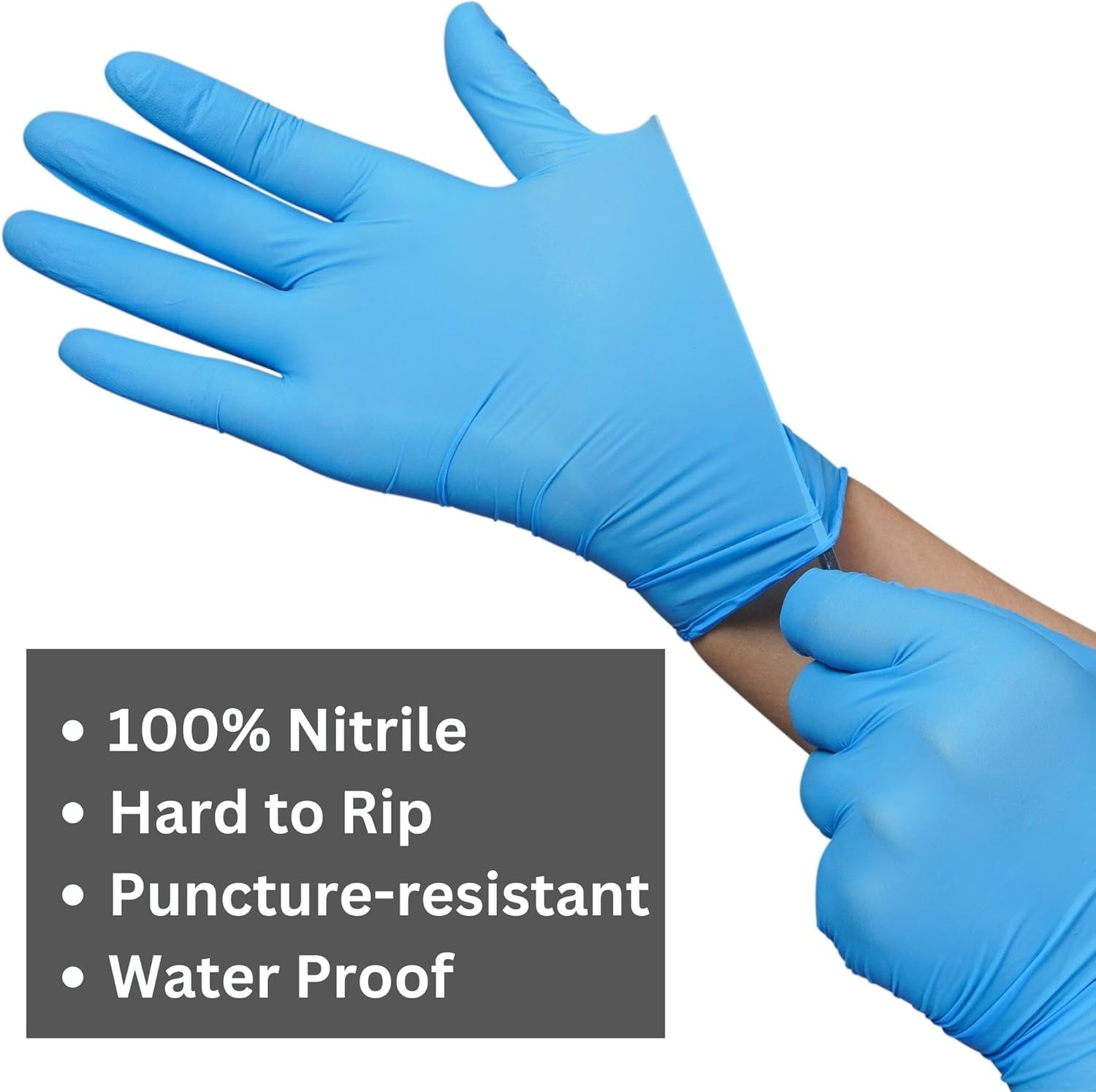 4 Mil Nitrile Exam Gloves, Lat - Exam Glove Nitrile avis et prix