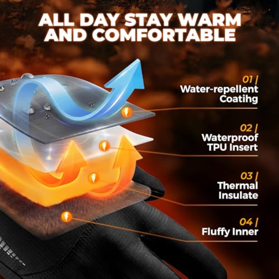 Winter Waterproof Ski Snow War - Ski Glove Waterproof avis et prix