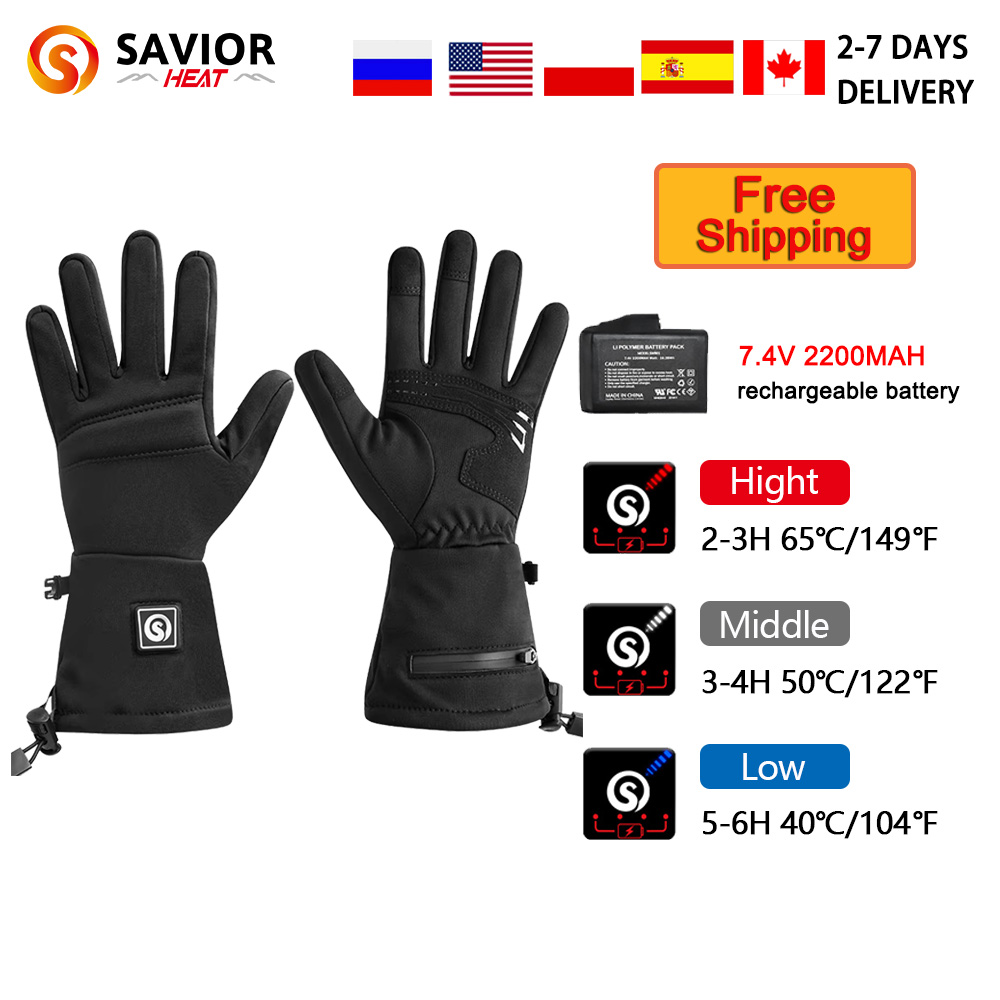 Snow Deer S18 Winter Heated Gl - Motorcycle Glove Knuckle avis et prix