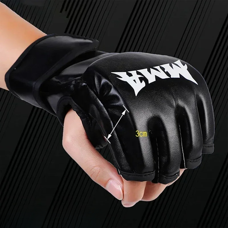Half Finger Professional Boxin - Motorcycle Glove Knuckle avis et prix