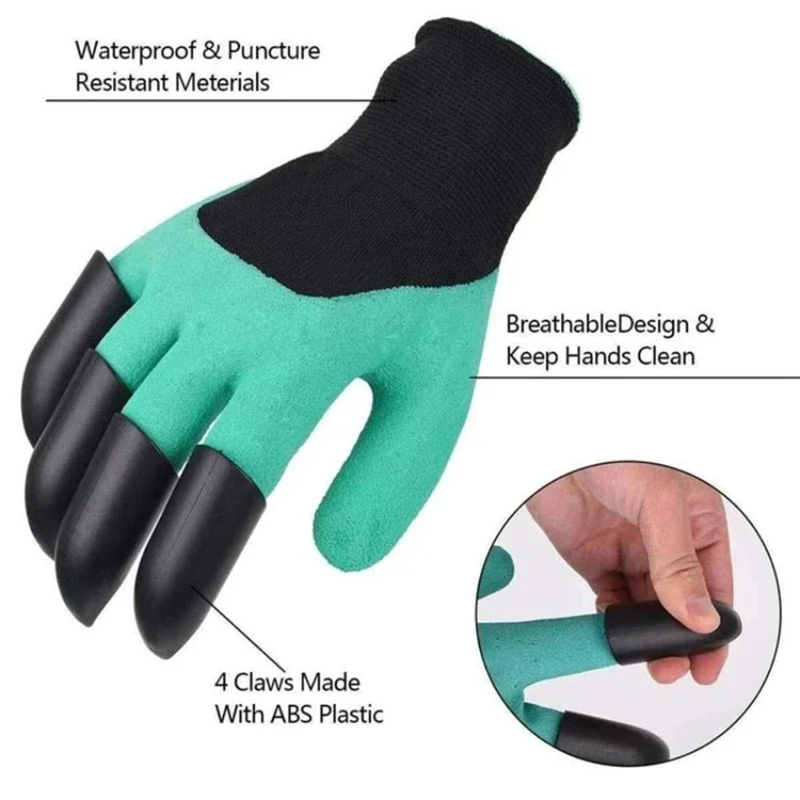 1Pair Gardening Gloves with Cl - Gardening Glove Waterproof avis et prix