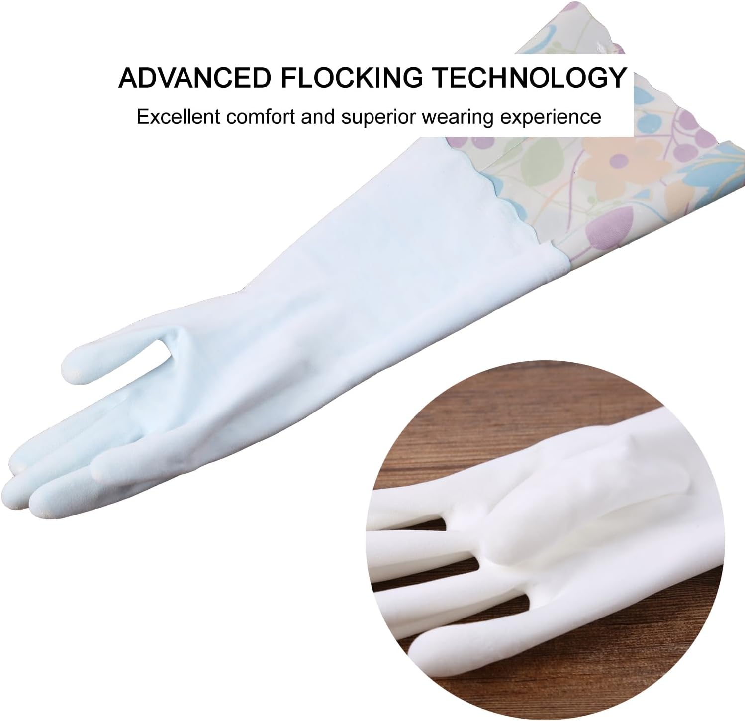 3 Pairs Rubber Cleaning Gloves - Rubber Glove Cleaning avis et prix
