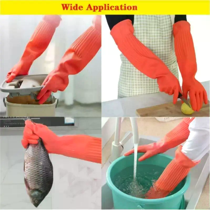 Long Reusable Rubber Dishwashi - Dish Glove Rubber avis et prix