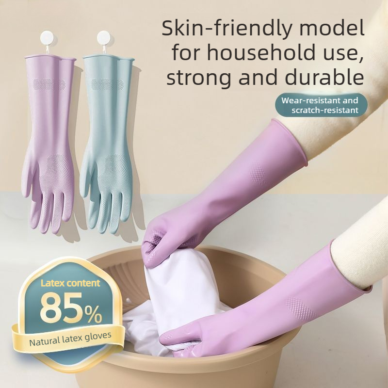 Latex Dish Washing Gloves,with - Dish Glove Rubber avis et prix