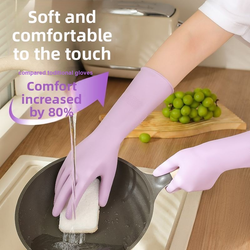 Latex Dish Washing Gloves,with - Dish Glove Rubber avis et prix