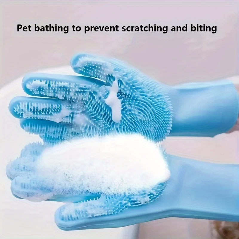 Pet Grooming Cleaning Gloves D - Dish Glove Rubber avis et prix