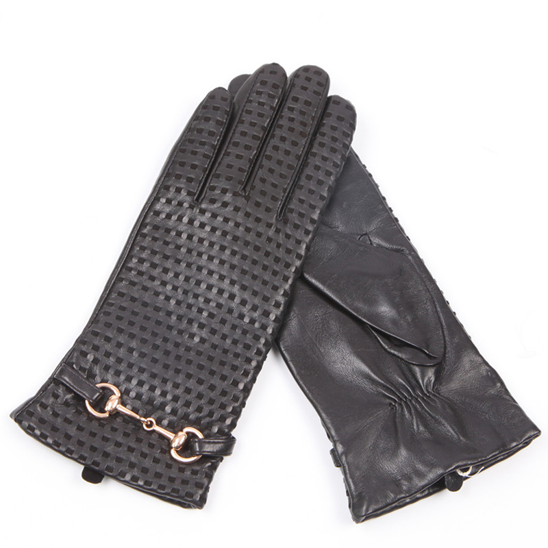 Real Leather Gloves Female The - Wool Glove Lined avis et prix