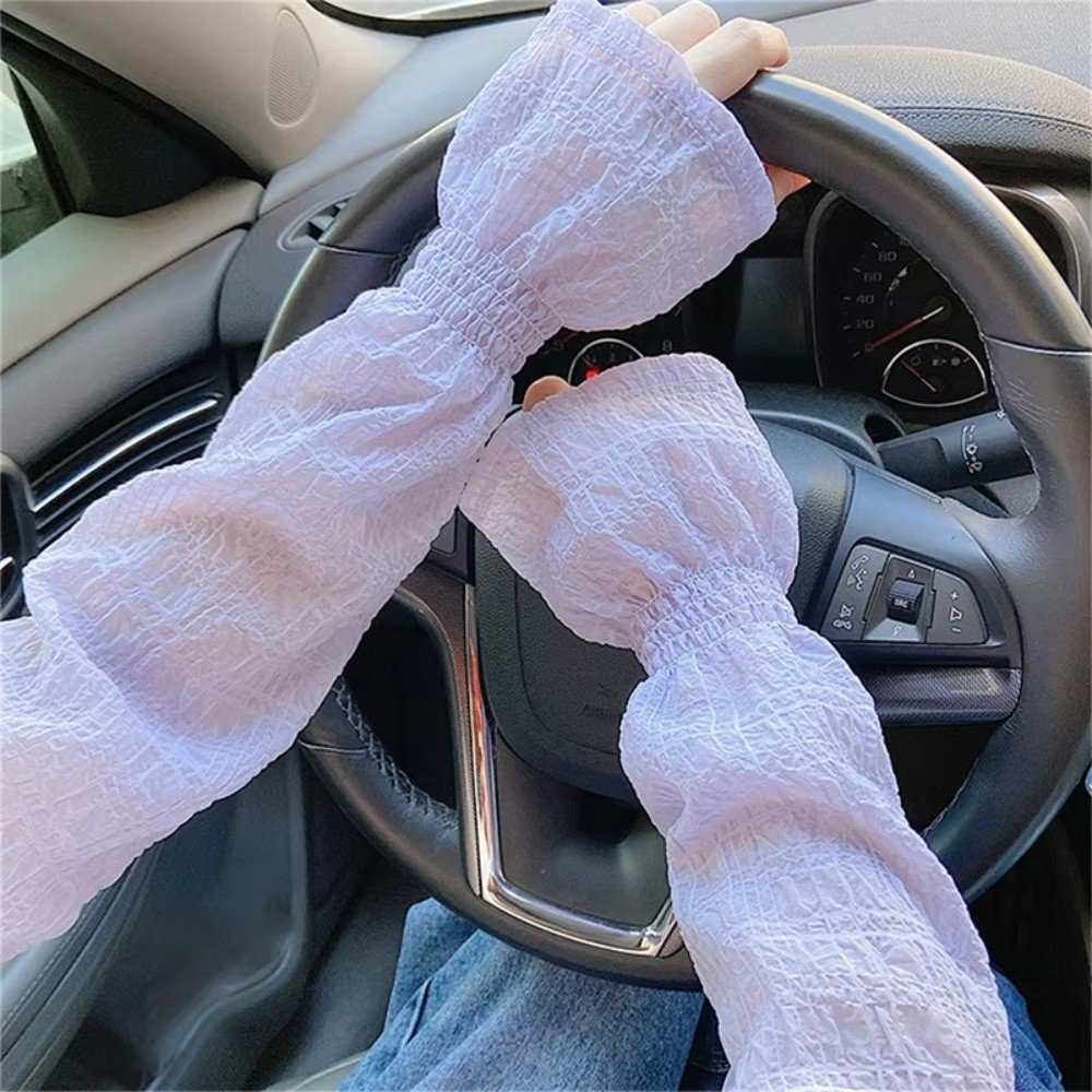 Summer Outdoor Lace Mesh Sun P - Fingerless Glove Knit avis et prix