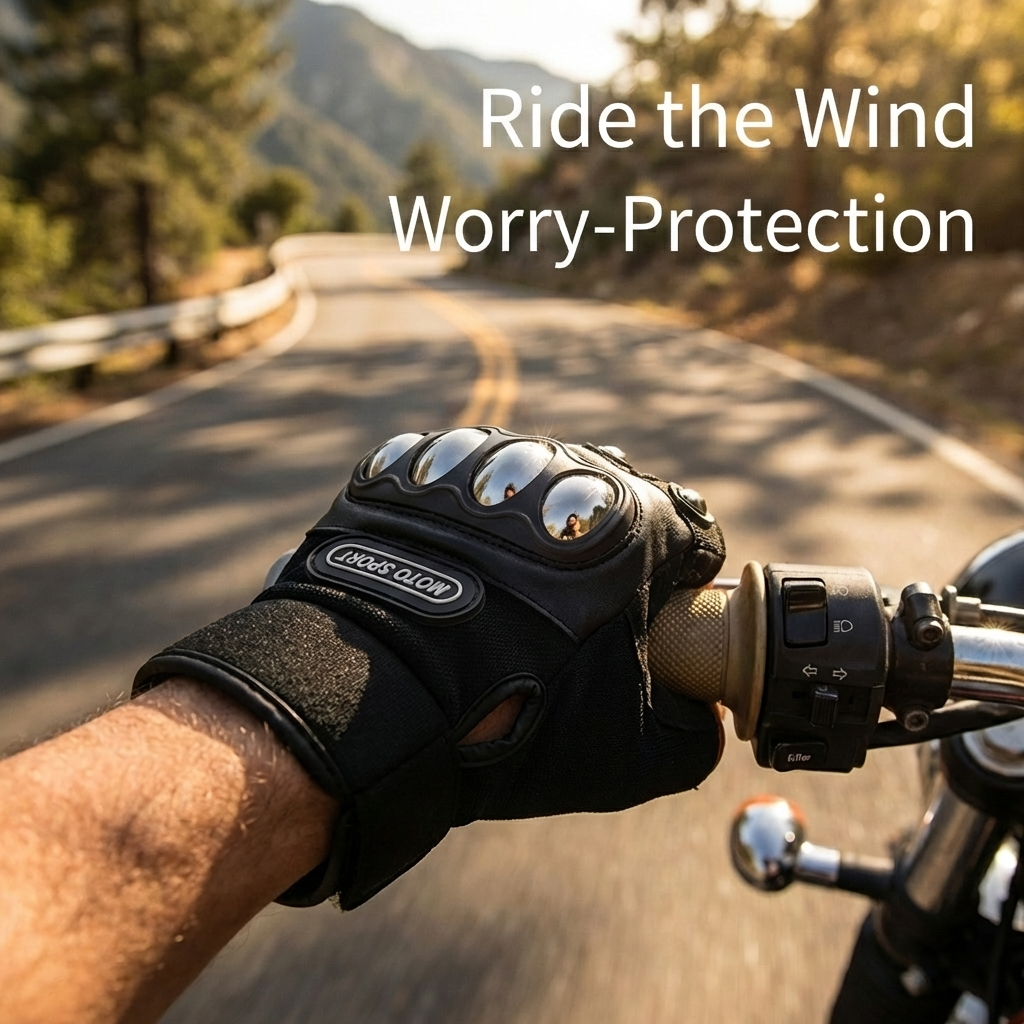 Steel Shell Knuckle Protection - Motorcycle Glove Knuckle avis et prix