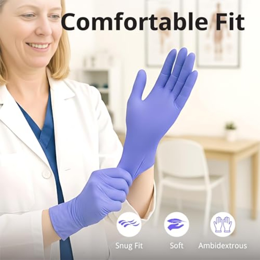 SwiftGrip Disposable Nitrile E - Exam Glove Nitrile avis et prix