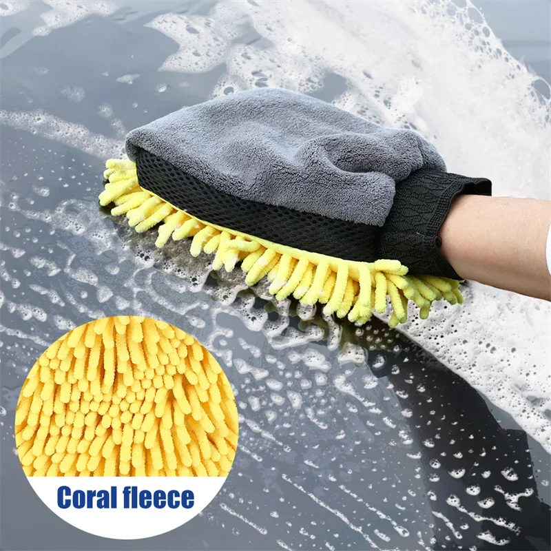 1/5pcs Car Washing Gloves Wate - Gardening Glove Waterproof avis et prix