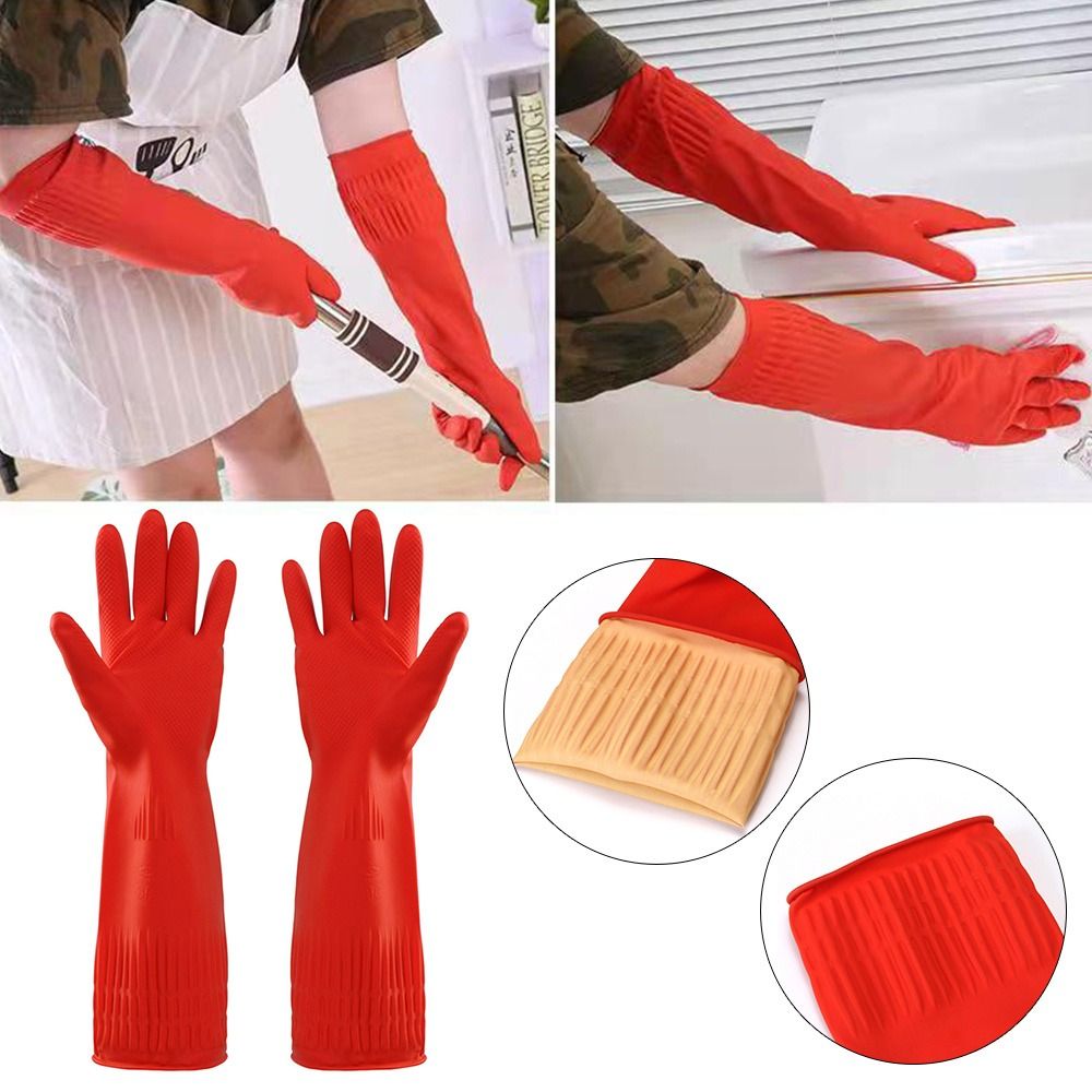 1 Pair Heavy Duty Rubber Glove - Dish Glove Rubber avis et prix