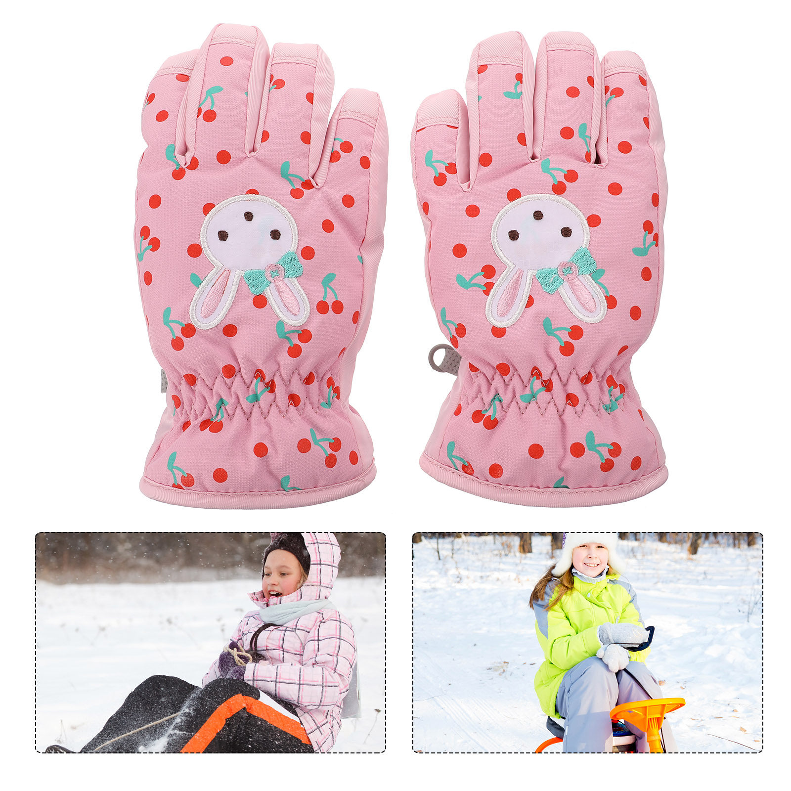1Pair Children Ski Gloves Wate - Winter Glove Insulated avis et prix