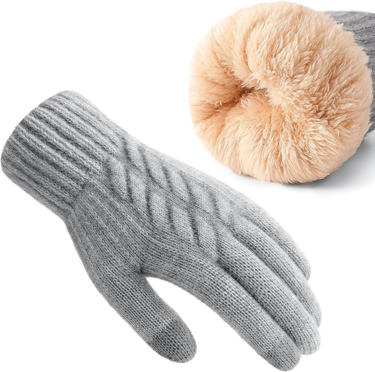 Winter Gloves – Thick Wool Fle - Winter Glove Insulated avis et prix