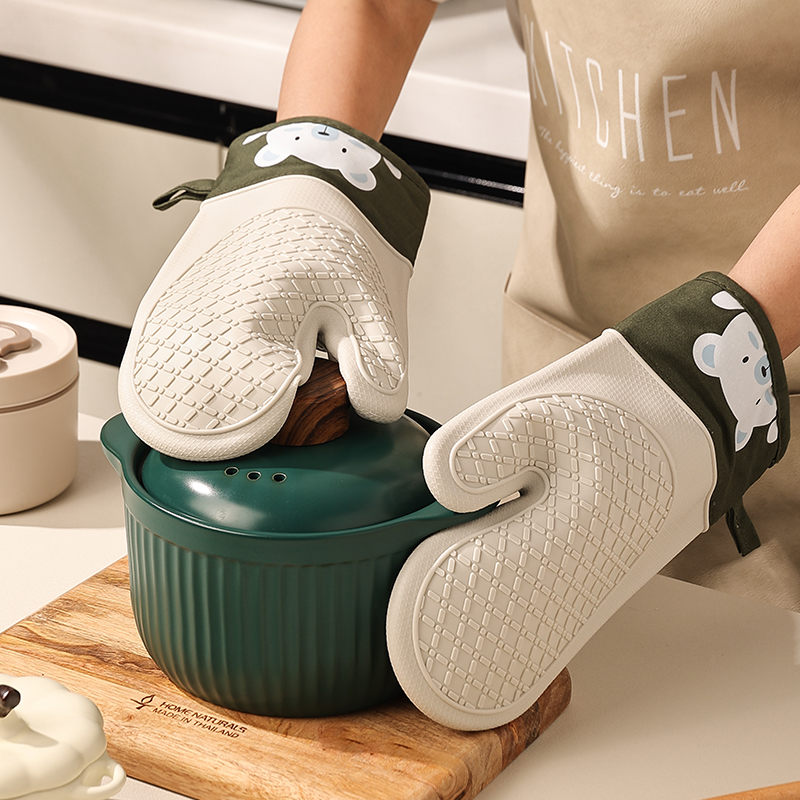 Silicone heat insulation glove - Oven Mitt Silicone avis et prix