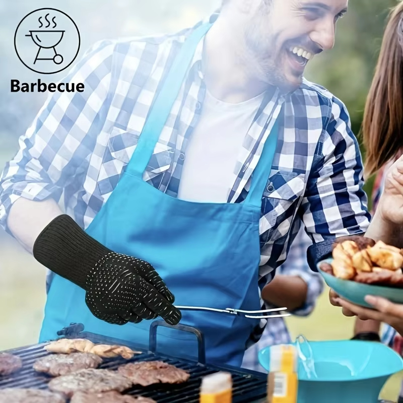 1PCS Piece BBQ Gloves High Tem - Oven Mitt Silicone avis et prix