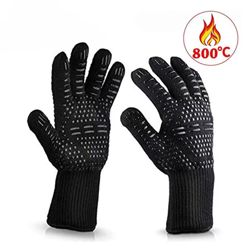 1PCS Piece BBQ Gloves High Tem - Oven Mitt Silicone avis et prix