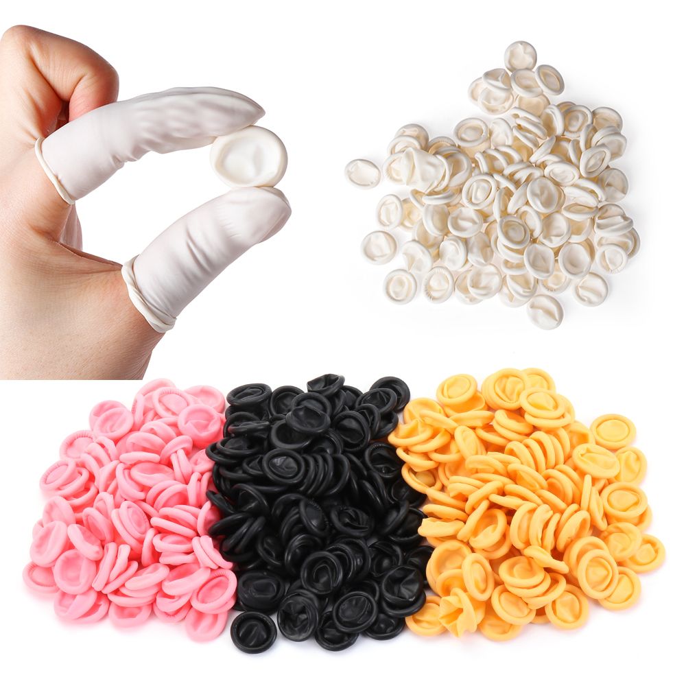 100PCS Disposable Finger Cover - Latex Disposable Glove avis et prix