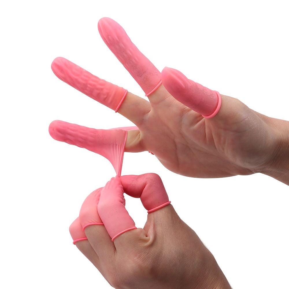 100PCS Disposable Finger Cover - Latex Disposable Glove avis et prix